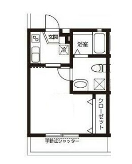 カニス本八幡の間取り