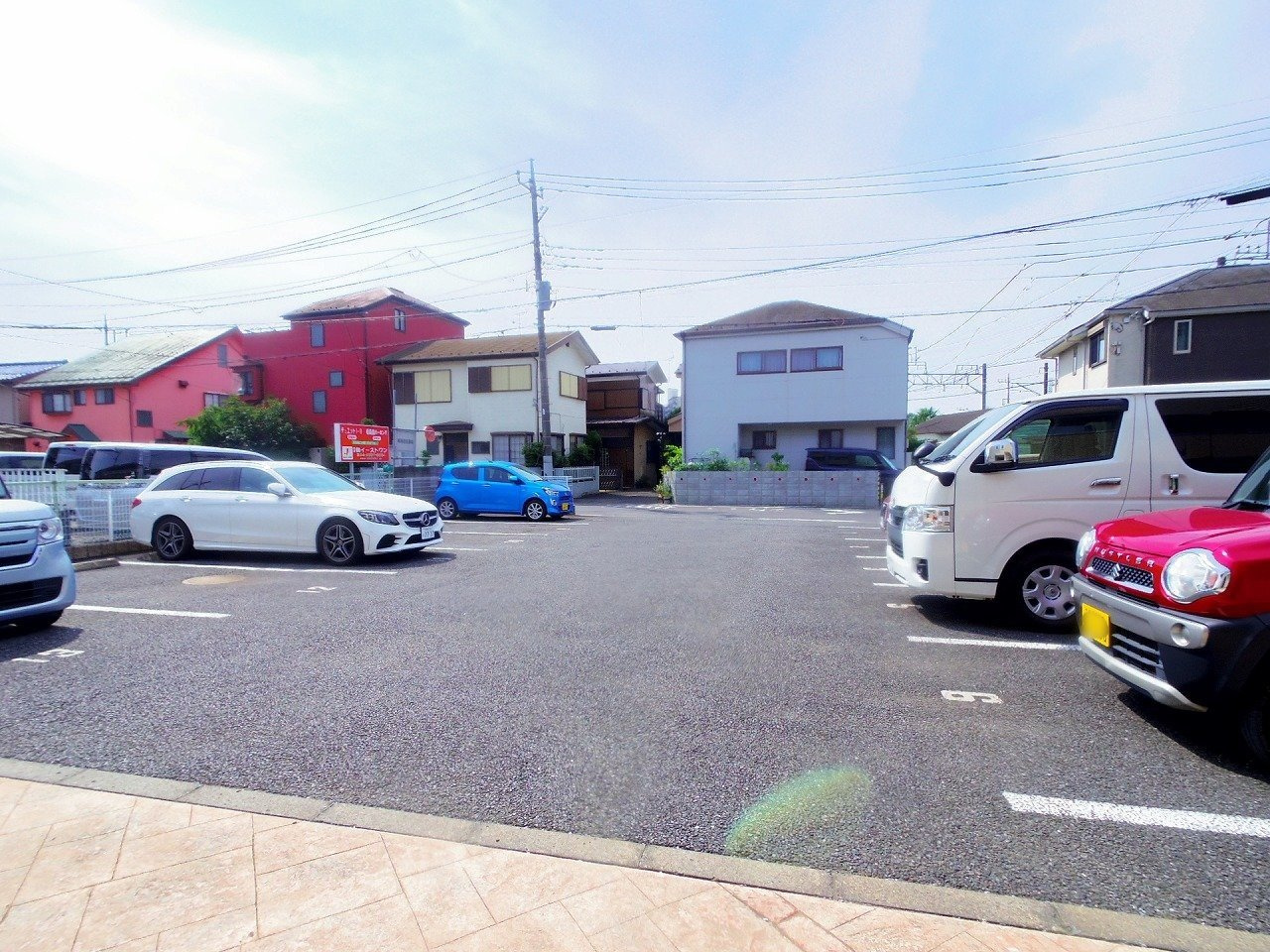 ピーノドルフの駐車場
