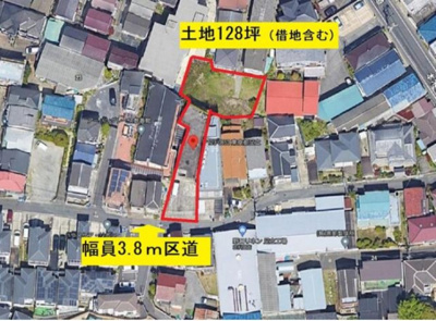 【周辺】 | 足立区本木一丁目　準工業地域　売地