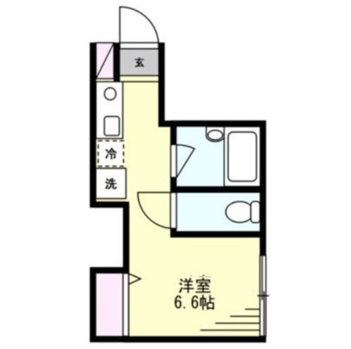 ベイルーム吉野町の間取り