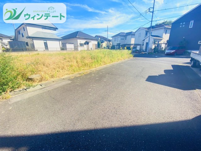 龍ケ崎市中根台2期　新築戸建　1号棟の前面道路含む現地写真|前面道路は交通量が少なく子供の通学にも安心の道路です♪ぜひ現地でご体感ください！