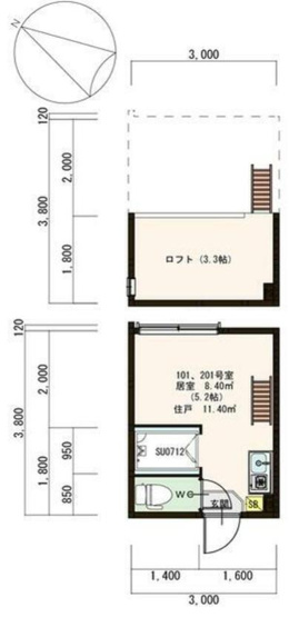 【間取り】 | COMS桜上水