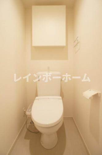 市川市新井３丁目の賃貸マンションのトイレ
