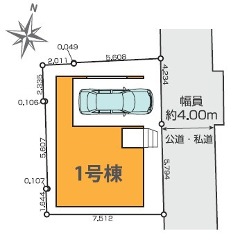 板橋区栄町 　新築戸建の区画図|区画図

現地ご見学希望・資料請求などお気軽にお問い合わせ下さい！
03-5990-5201