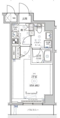 パティーナ住吉Triaの間取り