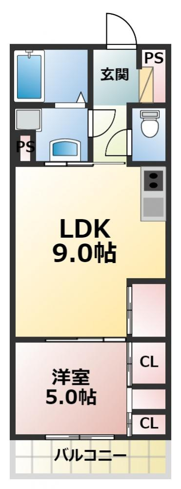 リブリ・ニソルの間取り