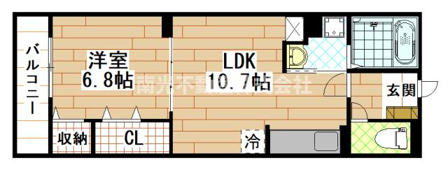 Ｇ－ＳＱＵＡＲＥの間取り