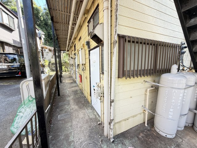 富士ハイツのロビー