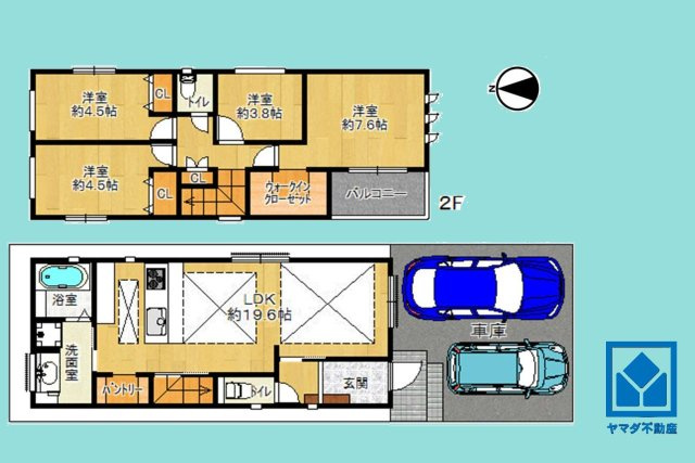 尼崎市西難波2丁目の間取り