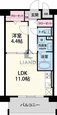 サンラルーチェ博多南　那珂小学校区の間取り|サンラルーチェ博多南