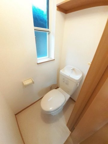 ネムス　Ｃのトイレ|トイレもきれいです