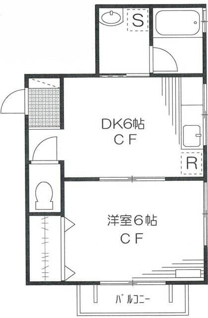 ドミールの間取り
