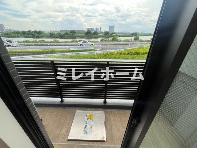 ラフィスタ蒲田南Ⅱのバルコニー