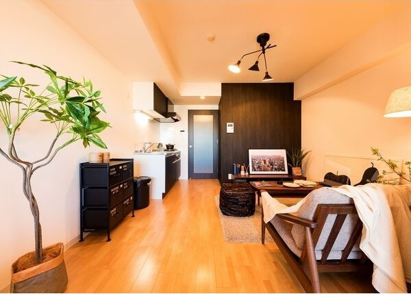 BMG RESIDENCEの内装|家具・家電はついておりません。（モデルルームにて撮影）