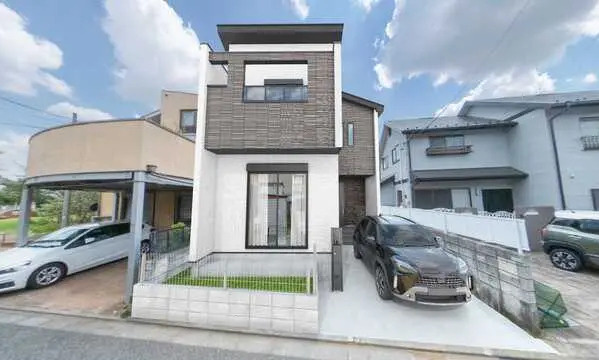 練馬区春日町3丁目　駅近×エコ設備　ハイグレード住宅　限定1棟の外観パース