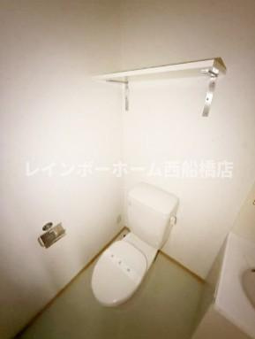 らふぃね壱番舘のトイレ
