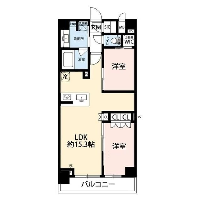 プレール・ドゥーク大島の間取り|間取りです。