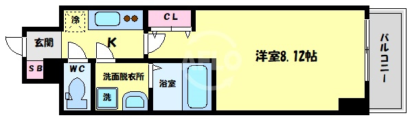 S-FORT桜ノ宮の間取り|サムティ桜ノ宮レジデンス　間取り