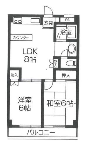 ベルハイツ恋ヶ窪の間取り