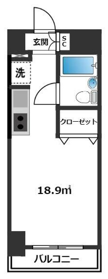 【間取り】 | 伊勢原七番館