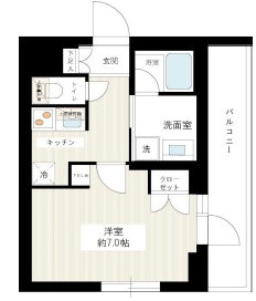 ジュイールパルフェ西新井の間取り|間取りです。