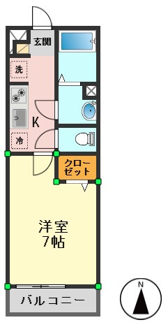リブリ・ウィステリア小岩の間取り