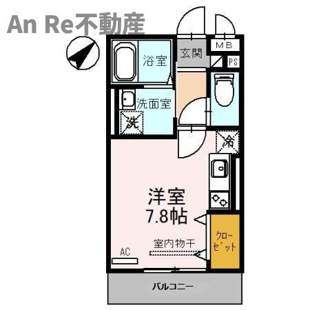 クレシア東川口の間取り