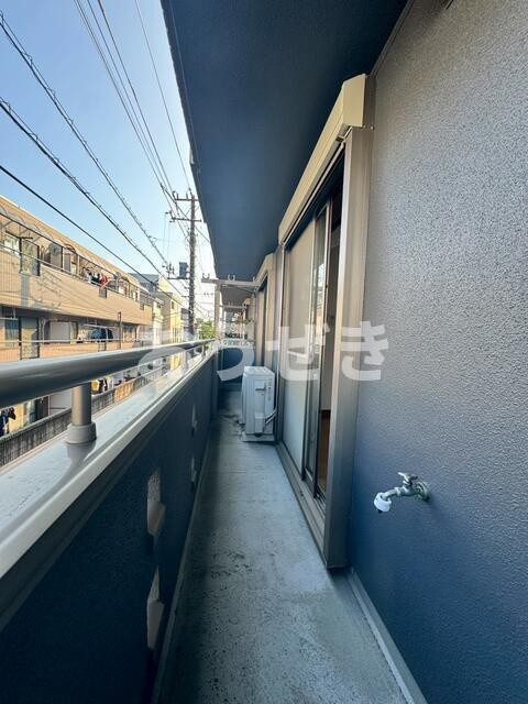 貝塚１丁目貸家のバルコニー