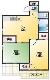 モンターニュ駒込の間取り