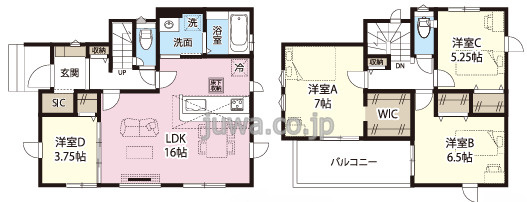 【新築分譲住宅】新座市馬場19期の間取り