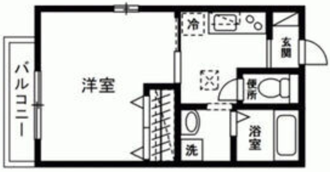デアクレーの間取り