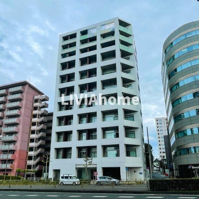 港区高輪３丁目の賃貸マンションの外観