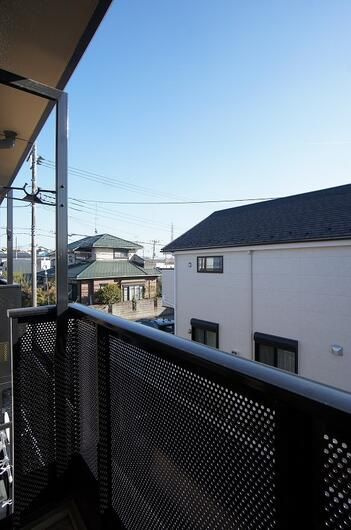 さくら館のバルコニー