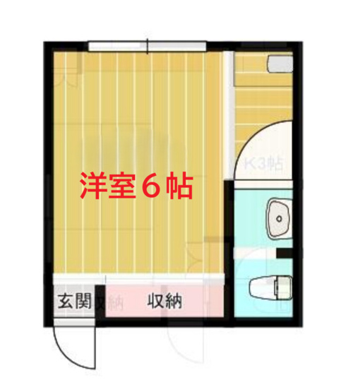 【間取り】 | 品川荘 | 間取りです