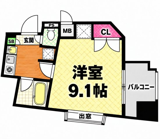 【間取り】 | ル・パピヨンSP