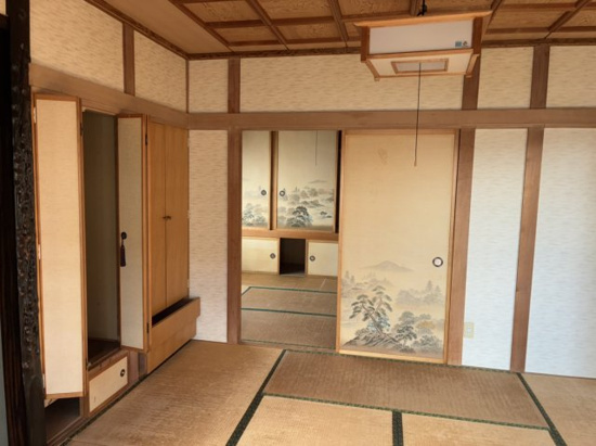 北見市高栄東町４丁目５番１７号　地下１階付平家建中古売家の和室