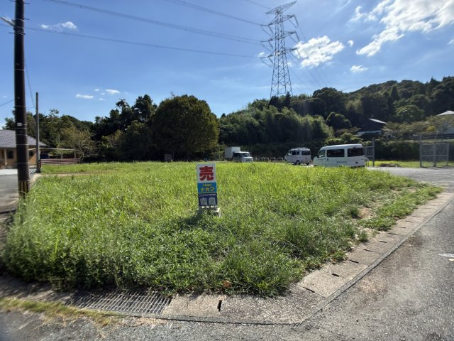 宇土市松山町の売地の外観