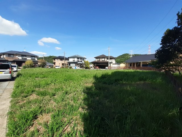宇土市松山町の売地の外観