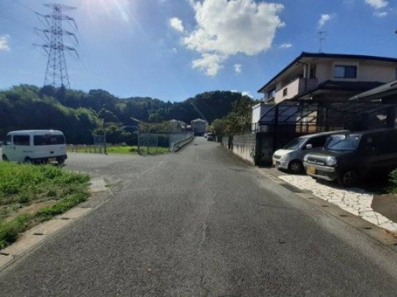 宇土市松山町の売地の周辺|北側道路
