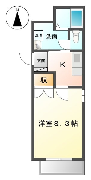 ＢＲＩＮＤＤＬＥ　ＣＯＵＲＴの間取り|間取り