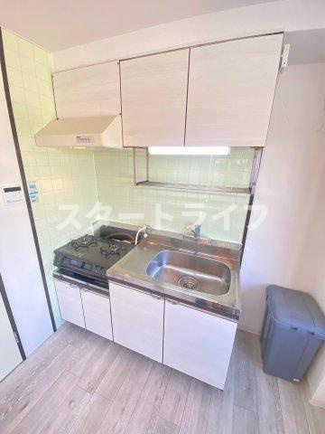 大阪市東淀川区豊新５丁目の賃貸マンションのキッチン