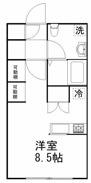 ティーズハイツ東習志野の間取り