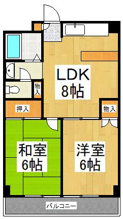 ベルハイツ恋ヶ窪の間取り