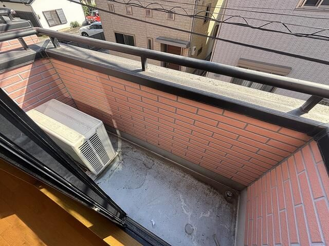清静ハイムのバルコニー