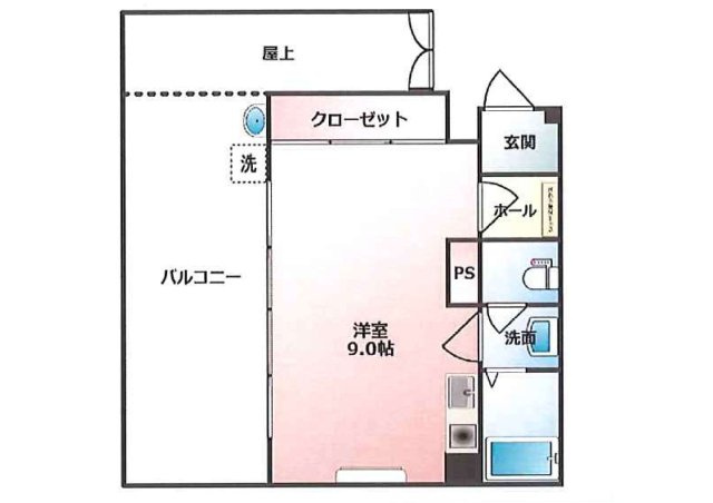 真正館の間取り