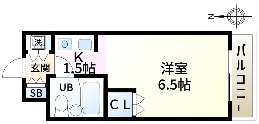 マリオン新小岩の間取り