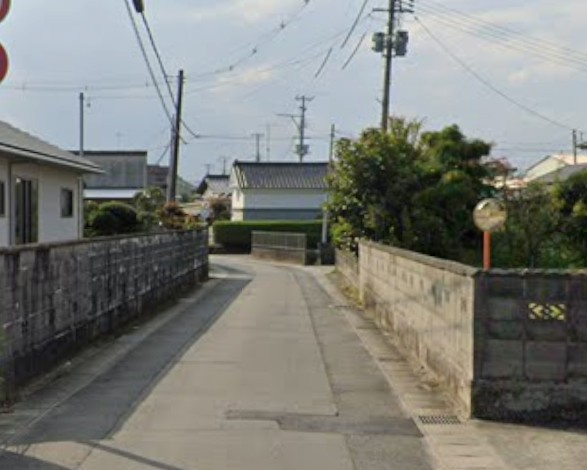 【新築戸建】　小名浜島1期　全4棟　長期優良住宅の前面道路含む現地写真|南側4.2ｍ公道