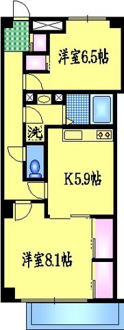 メゾン宝田の間取り|★振り分けタイプ★