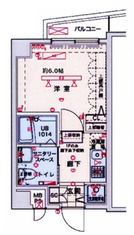 ブライズ大森東の間取り|間取り