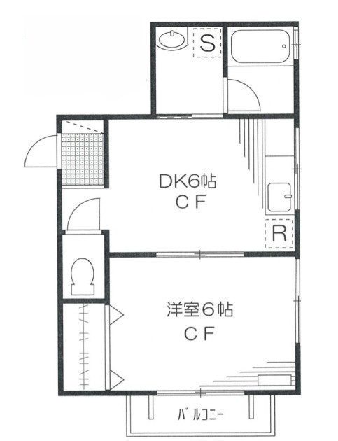 ドミールの間取り